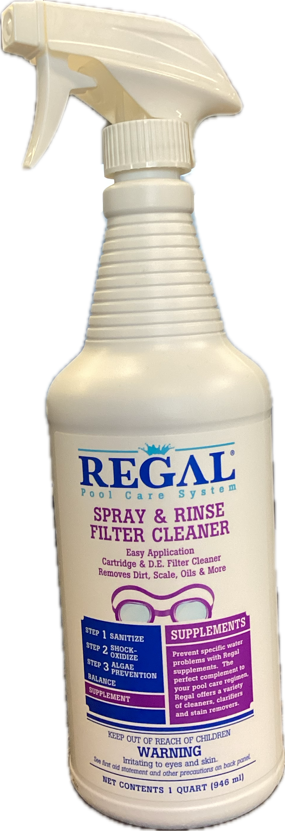 Spray & Rinse Filter Cleaner