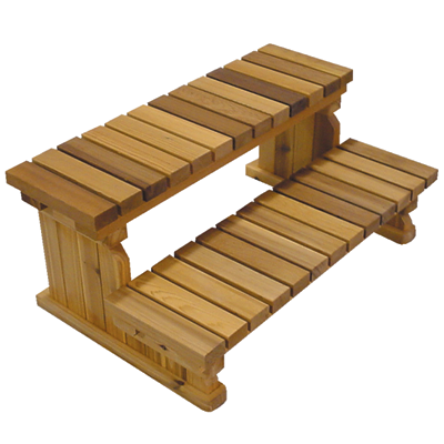 Arctic Spa 36" Deluxe Cedar Steps