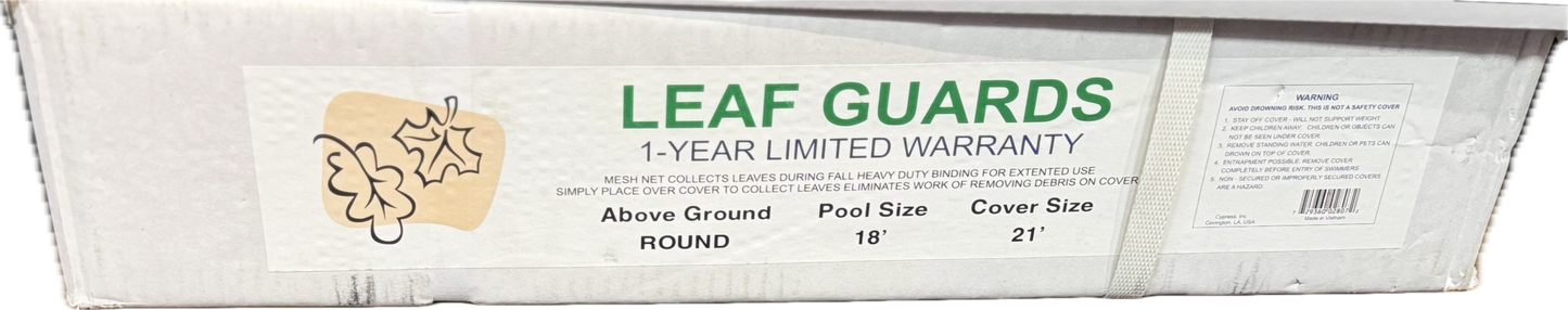 Leaf Guard 18' Round