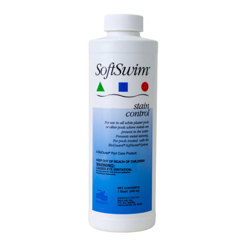SOFTSWIM STAIN CONTROL-23457BIO : 1 QT