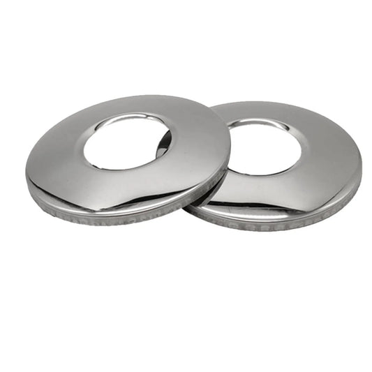 ESCUTCHEON, STAINLESS STEEL-SPG-35-3001 : PAIR