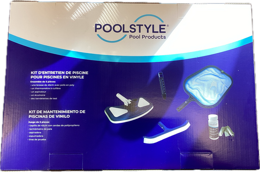 Pool Style Pool Maintenance Kit for Vinyl Pools