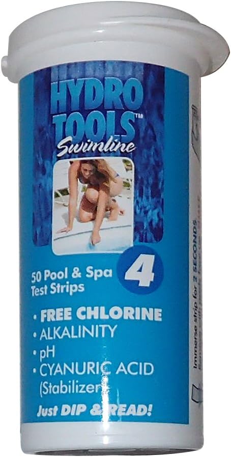 4 Way Pool Test Strips