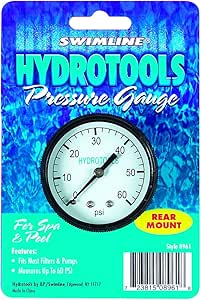 back Mount Pressure Gauge 60PS