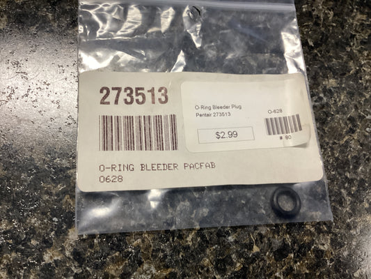O-Ring Bleeder Plug-O-628