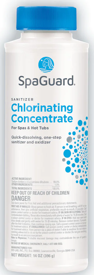 CHLORINATING CONCENTRATE 14oz-42046BIO : 14 OZ