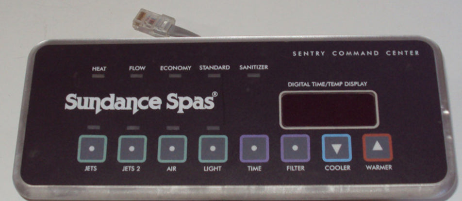 Control Panel 750 2 pump with blower 1997-1999