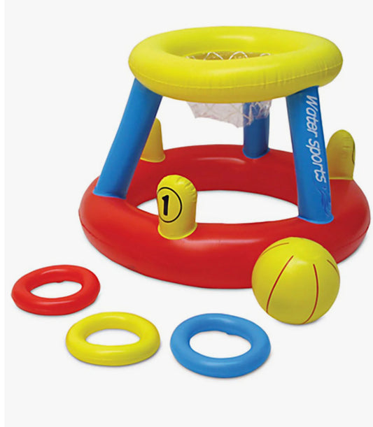 Poolmaster Basketball Ring Toss