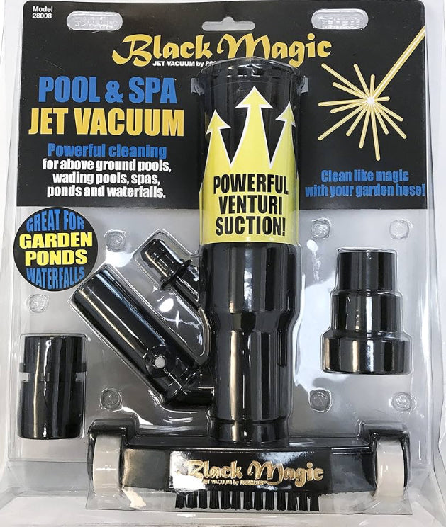 Black Magic Pool & Spa Jet Vacuum w/Pole Pieces