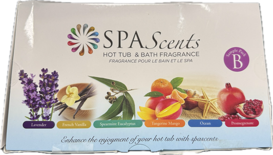 SPA Scents Sample Pack B-6 Pack
