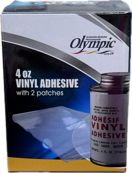 OLYMPIC VINYL ADHESIVE  4 OZ CAN