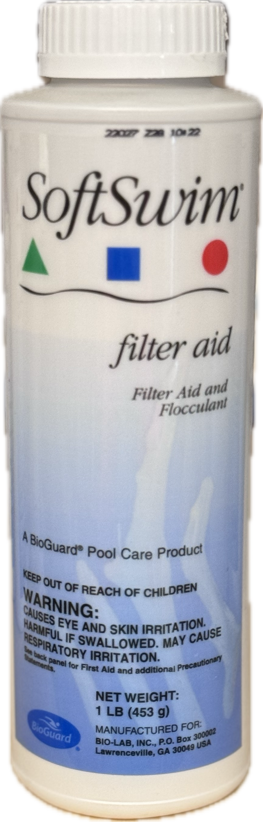 SOFTSWIM FILTER AID-22854BIO : 1 LB