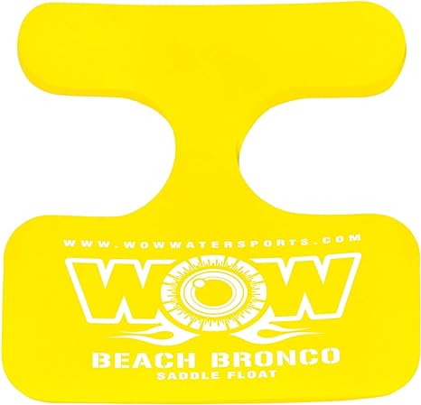 Wow Beach Bronco Saddle Float - Yellow