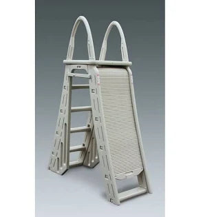 Roll Guard A-Frame Ladder w/Barrier
