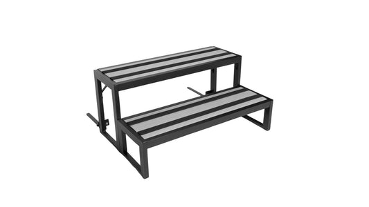 2 Tier VersaStep Flint Grey