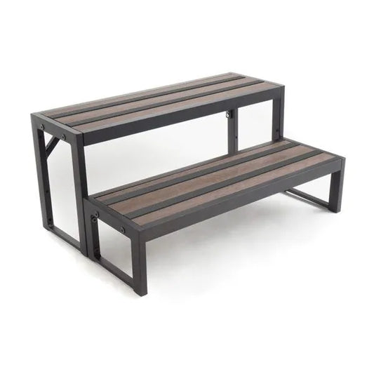 2 Tier VersaStep Vintage Oak