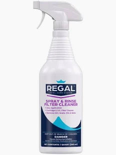 Regal Spray & Rinse Filter Cleaner