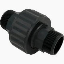 1.5” Union Male Thread Black
